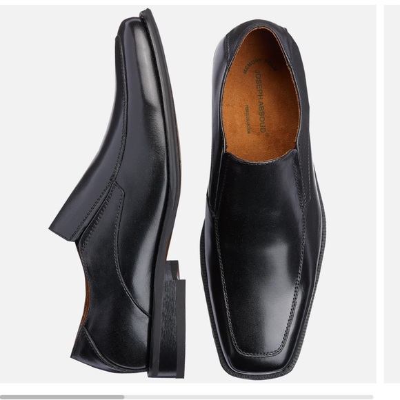 Joseph Abboud Moc Toe Dress Loafers Black size 10